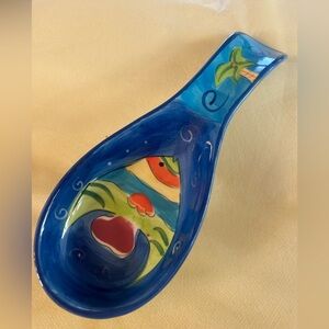 Hausen Ware Ceramic Spoon Rest